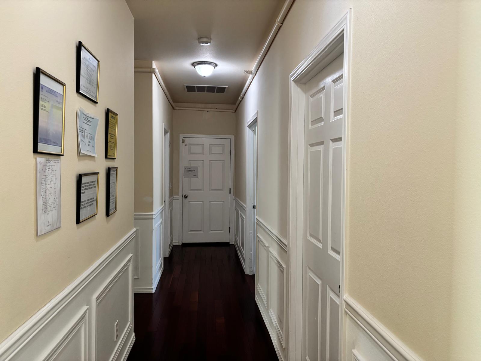 Edmonds Villa accessible hallway design